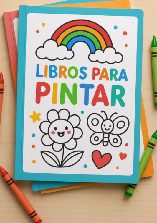 30 MINILIBRITOS PARA PINTAR